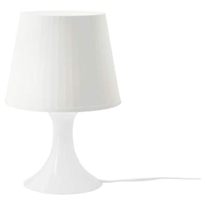 LAMPAN مصباح طاولة, أبيض, 29 سم